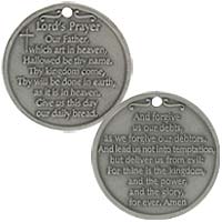 The Lord's Prayer Coin - Christian Token