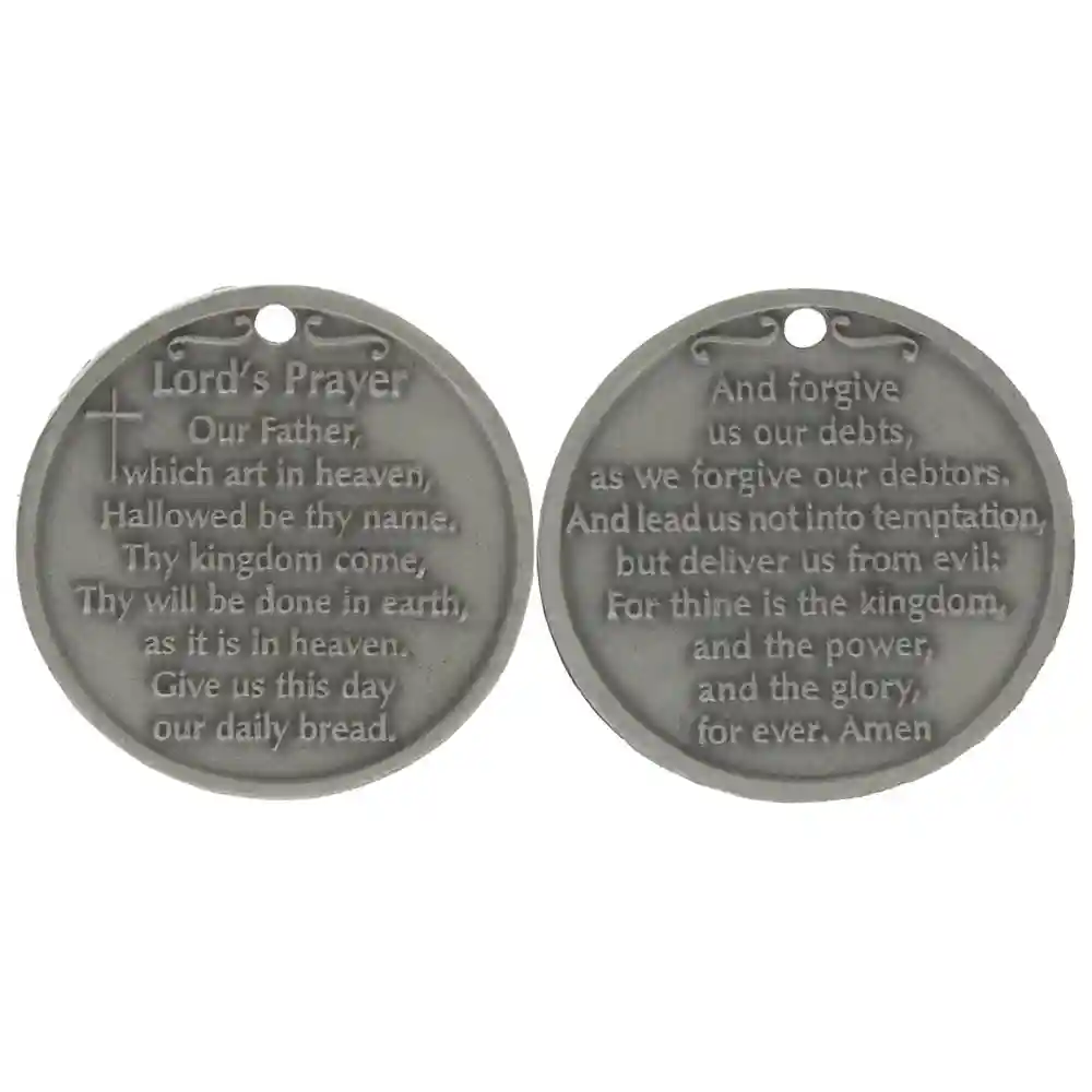 The Lords Prayer Pocket Token
