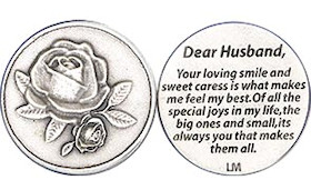Dear Husband, Special Joy Pocket Coin