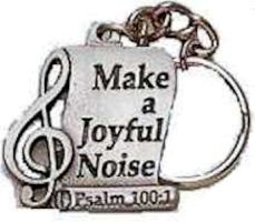 Make a Noise Music Key Chain