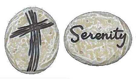 Cross Serenity Worry Stones Pack of 12