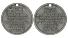 The Lord's Prayer Coin Pewter