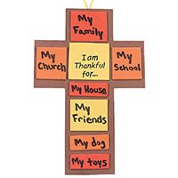 Thanksgiving Craft Kit - Christian Thanksgiving Crafts (Pkg of 12)