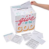 Sunday School Classroom Prayer Box with Cards