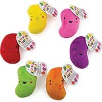 Easter Plush Colorful Jelly Beans with Prayer Card and Bookmark