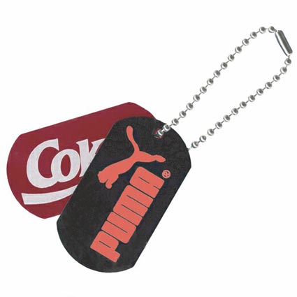 Pad Printed Dog Tags