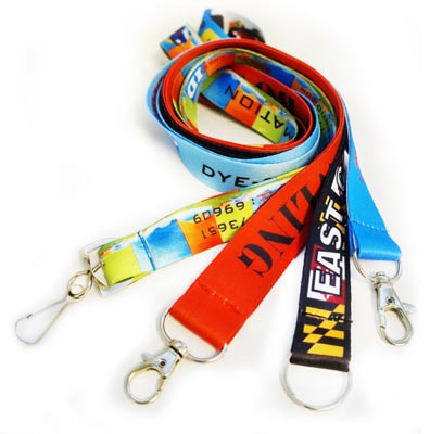 Custom 3/4 Inch Full Color Dye-Sublimation Lanyard