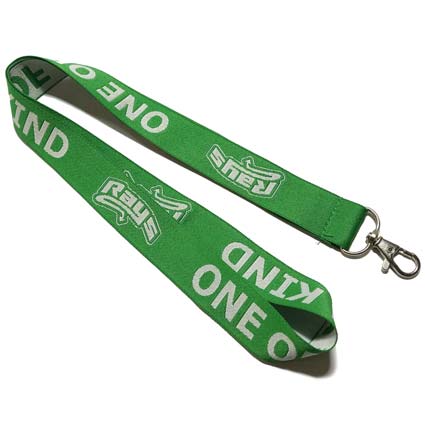 Custom Woven Lanyards 1 Inch with 1 Color Imprint