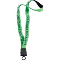 Printed Neoprene Lanyards 3/4 Inch Plastic Snap Buckle Release (100 Min)