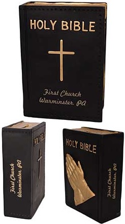 Personalized Resin Bible Bank