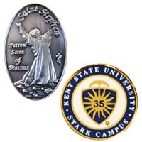 Custom Die Cast Lapel Pins - 1 1/8 Inch