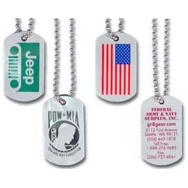 Custom Plastic Dog Tags