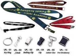 Custom Lanyards Silkscreened 36 Inch (300 Minimum)