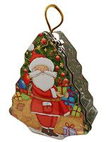 Tree-Shaped Santa Coin Bank or Gift Package