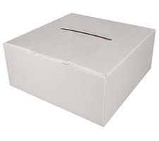 Flat Style Donation Box Blank