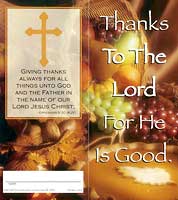 $10 Give Thanks Quarter Coin Folders (Pkg of 50)