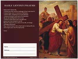 $20 Lenten Prayer Dollar Bill Folders (Pkg of 50)