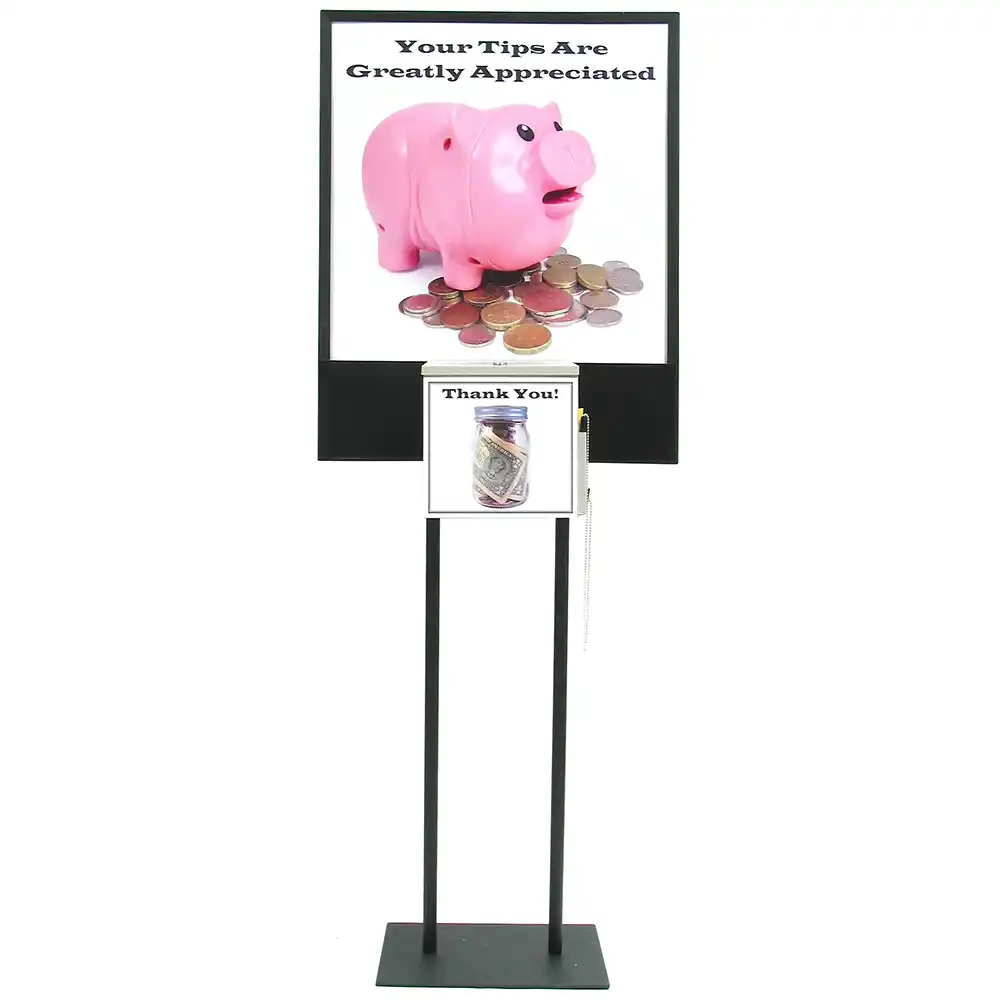 Metal Tip Box and Stand