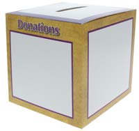 Donations Fundraising Box  (Pkg of 50)