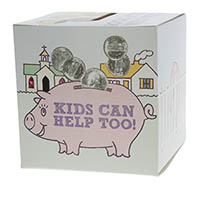 Kids Can Help Too Offering Box (Pkg of 50)