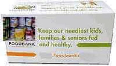 Food Bank Pantry Custom Fundriser Donation Box