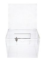 King Size Money Donation Box  Lucite