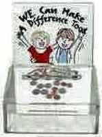 Kids Can Make a Difference Offering Box & Sign