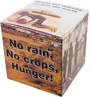 Rice Bowl Donation Box Feed the Hungry (Pkg of 50)