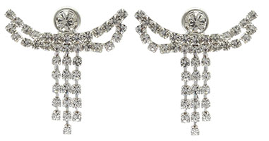 Angel Rhinestone Earrings