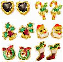 Petite Christmas Earrings