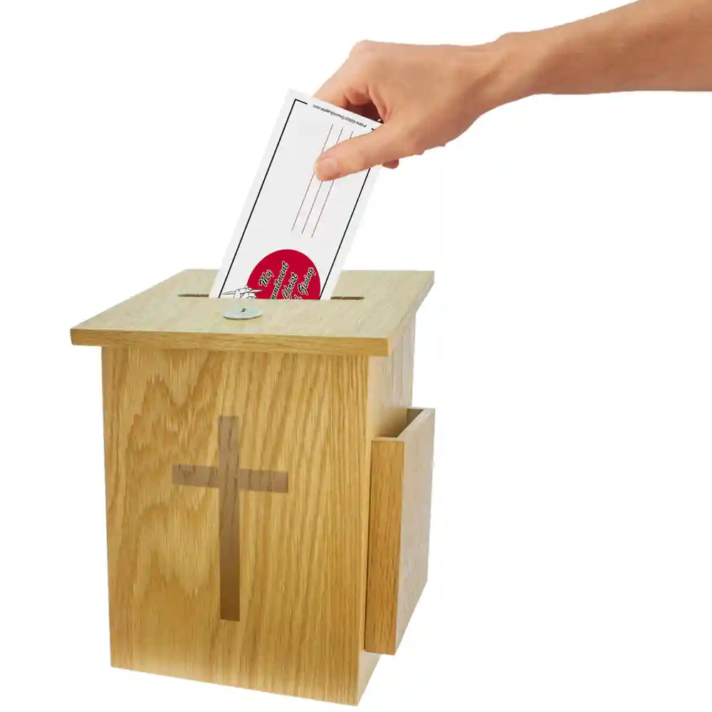 My Commitment to Christ Church Offering Envelope - Front