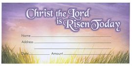 Christ the Lord Offering Envelope (Pkg of 100)