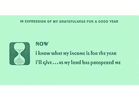 Year-End Church Offering Envelopes (Pkg of 500)