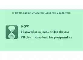 Year-End Church Offering Envelopes (Pkg of 500)