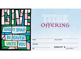 Tithe Offering Envelopes, Tithe Envelopes (Pkg of 100)