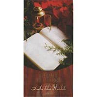 Christmas Church Offering Envelopes John 3:19 (Pkg of 100)