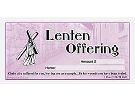 Lenten Offering Church Envelope (Pkg of 100)
