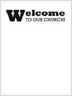 Printed Visitor or New Member Envelopes -100