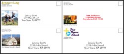 Custom #10 Envelopes with 4 Color Printing on One Side (1000 Minimum)