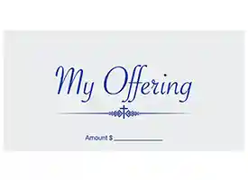 My Offering Pew Envelopes