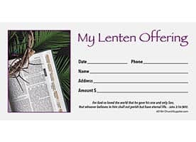 My Lenten Offering Envelopes (Pkg of 100)