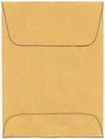 Coin Envelopes, Brown Kraft Envelopes (Pkg of 500)