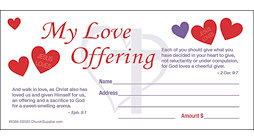 Church Love Offering Envelopes Pkg 100