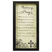 Marriage Prayer Wall Plaque