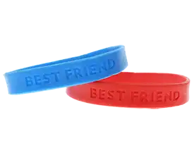 Best Friend Silicone Bracelets - BFF Bands