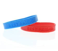 Best Friend Silicone Bracelets 