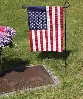 Cemetery or Home Flag Stands (Set of 2)