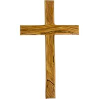 Olive Wood 8 inch Wall Cross