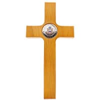 Marine Wooden Wall Cross