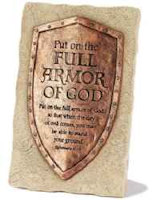 Put on the Full Armor of God Plaque - Ephesians 6:13